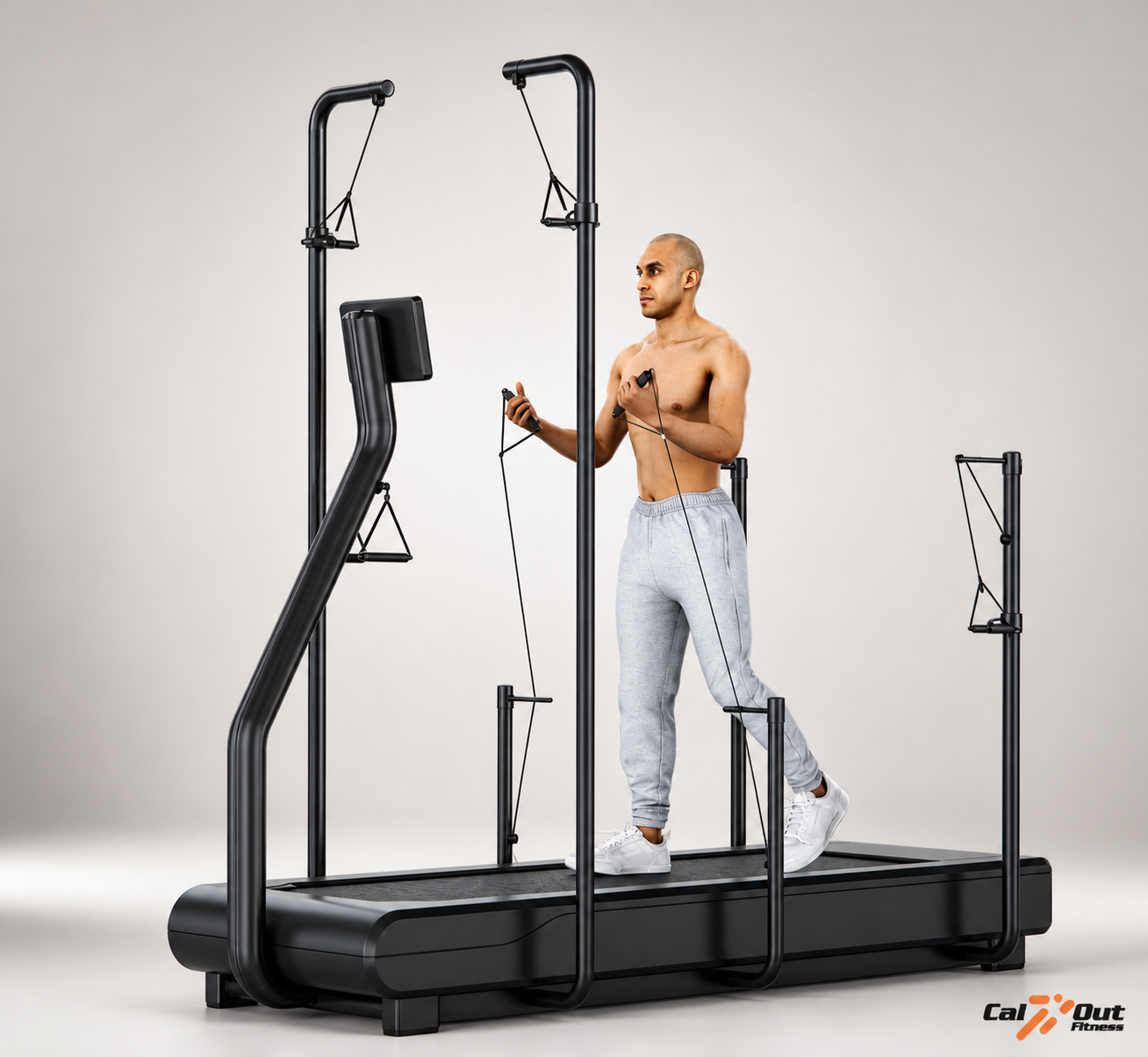 VIIT treadmill-based cardio and resistance training product